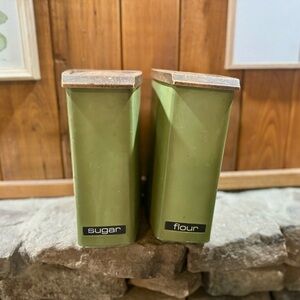 Vintage Lincoln Beautyware Canisters